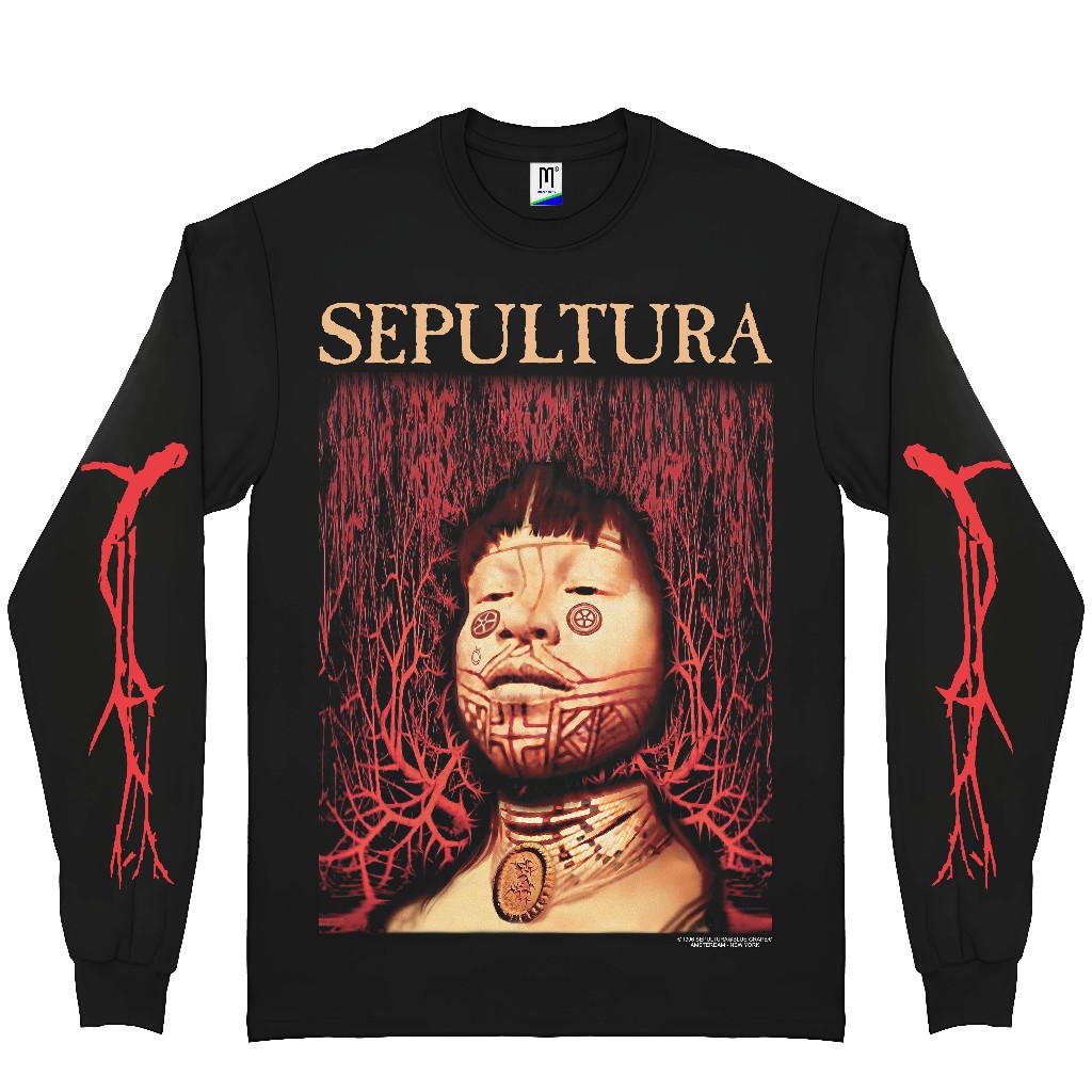 SEPULTURA เสื้อยืดแขนยาว - ROATS | เสื้อยืดเพลง | เสื้อยืดวงดนตรี |