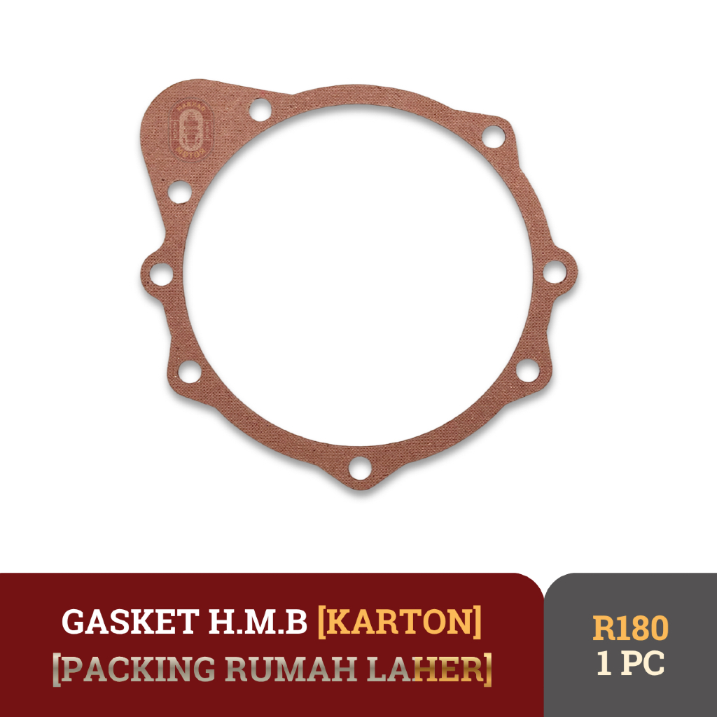 MESIN HMB HOUSING MAIN BEARING GASKET R180 8PK HMB PACKING HOUSE MAIN BEARING GASKET DONGFENG R180 เ