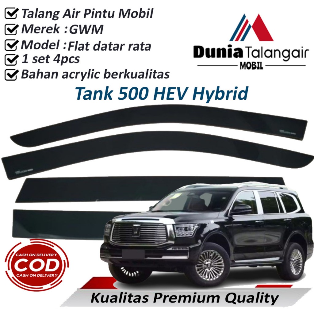 Gwm Tank 500 HEV Hybrid Premium Quality Water Gutter