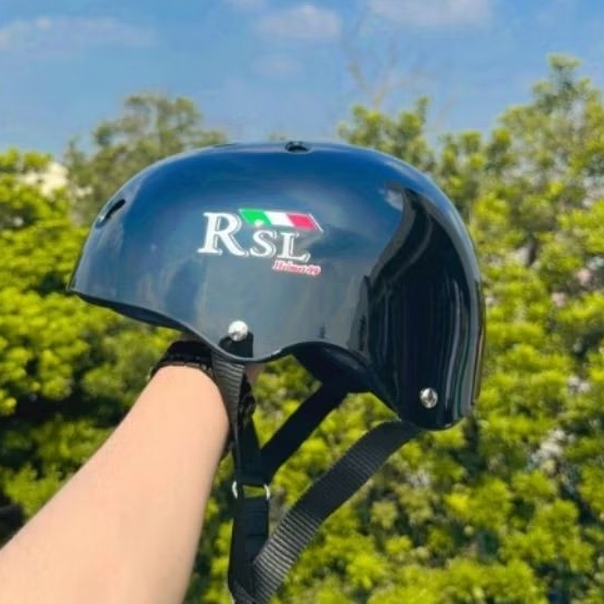 RSL ADULT BIKE HELMET / PLAIN BMX FOLDING BIKE HELMET SHELL MODEL COLOR HELMET