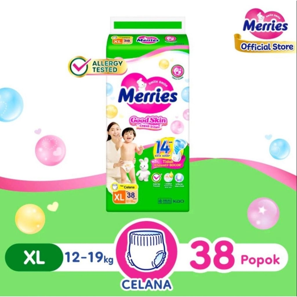 Merries GoodSkin Jumbo XL38