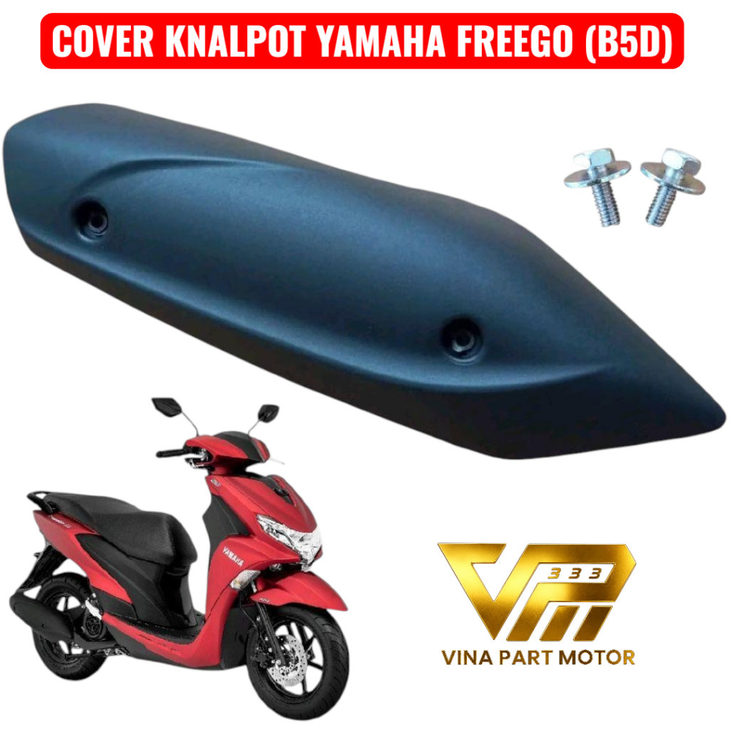 Yamaha freego 125 B5D ฝาครอบป้องกันท่อไอเสีย