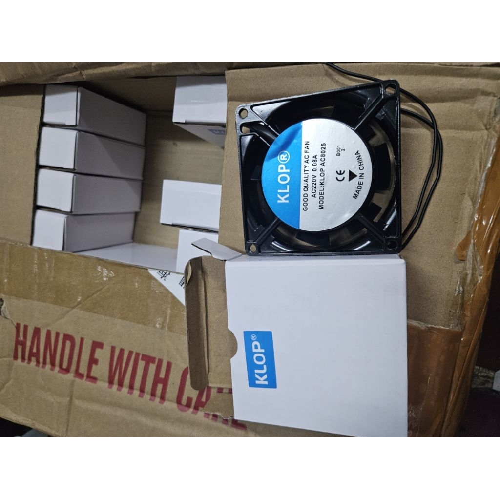 8CM AC FAN KLOP COOLING FAN 8CM KLOP พัดลม AC