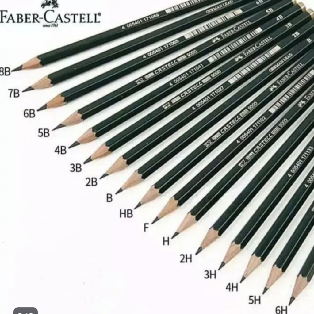 ดินสอสอบ / ดินสอ Staedler / Faber Castell Pencil B, 2B, 4B, 6B, H