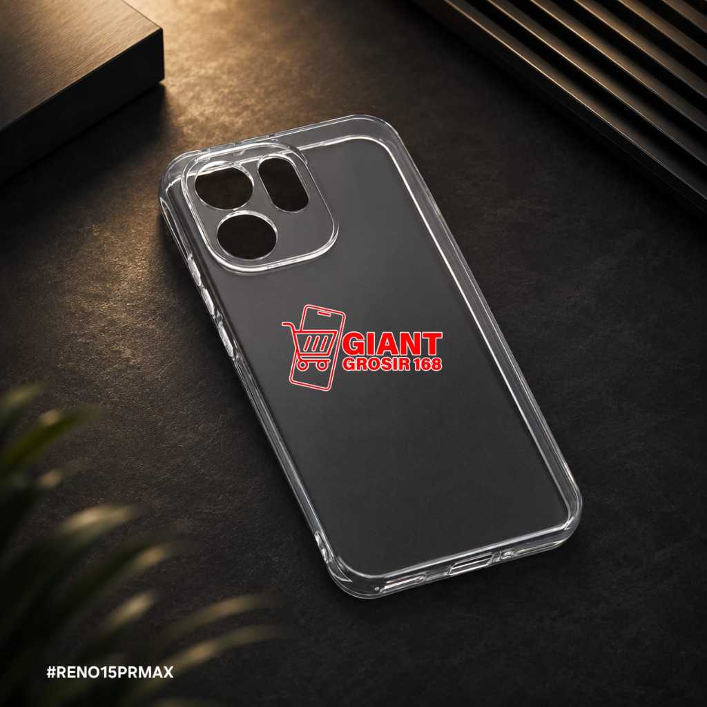 OPPO RENO 15 PRO MAX CASE CLEAR HD 2.0MM TRANSPARENT CLEAR CASE OPPO RENO 15 PRO MAX CH-01