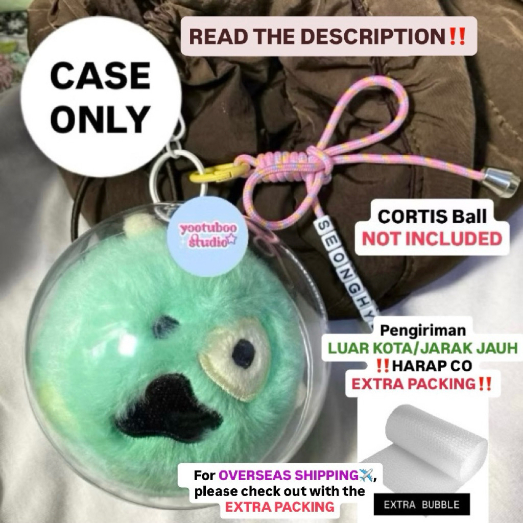 [READ DESCRIPTION] CASE CORTIS Ball Ribbon + ชื่ออะคูสติกสมาชิก