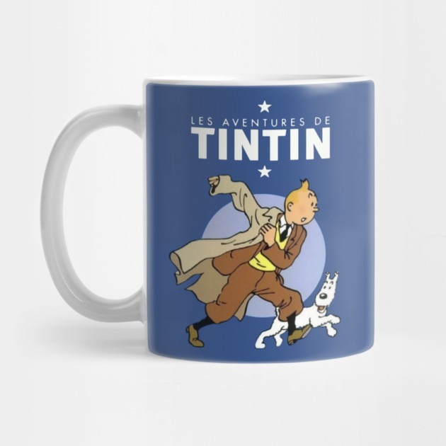 ภาพประกอบ Tintin และ Snowy Adventure - แก้วชา Tintin