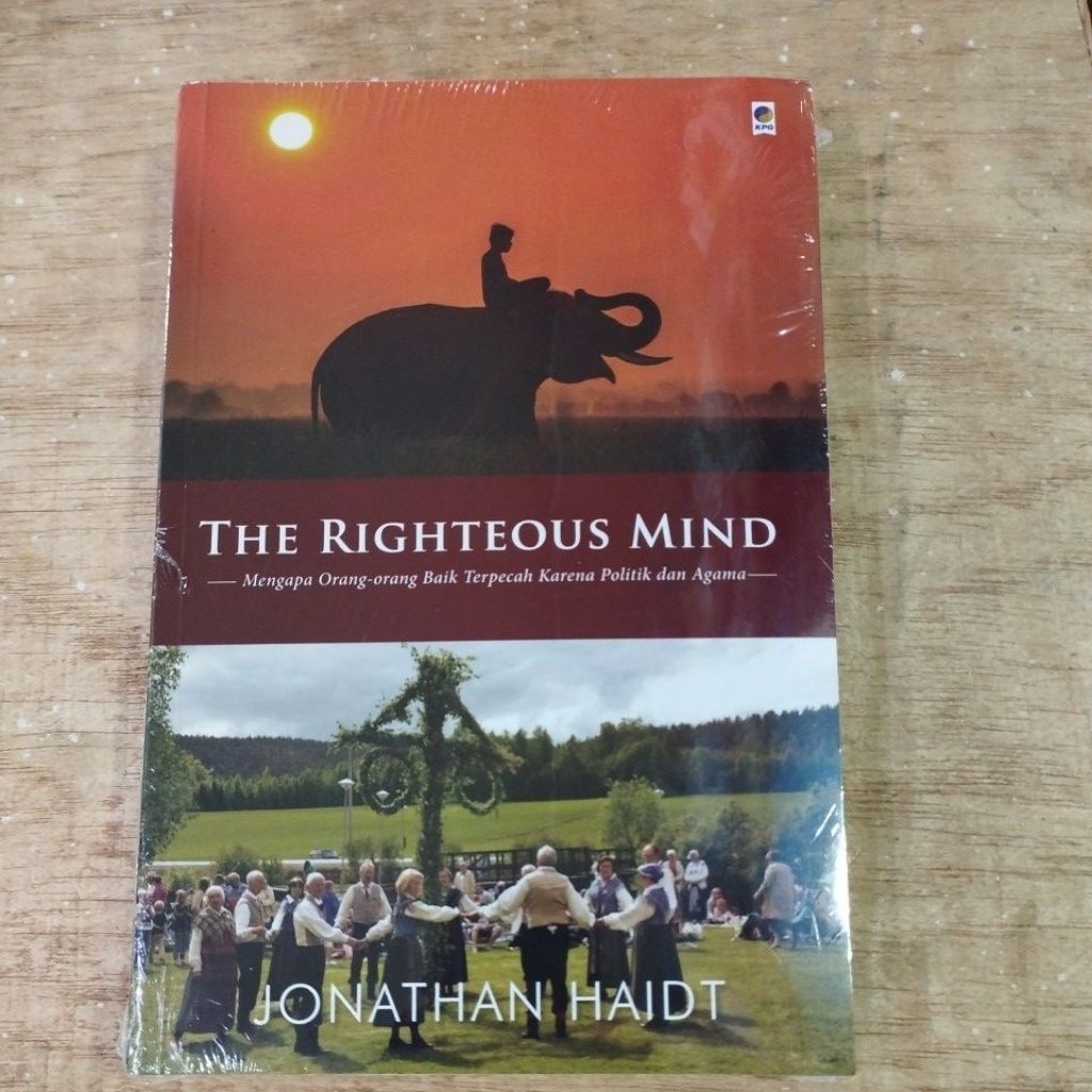 หนังสือต้นฉบับ The Righteous Mind ทําไมคนเก่งทําลายเพราะการเมืองและศาสนา