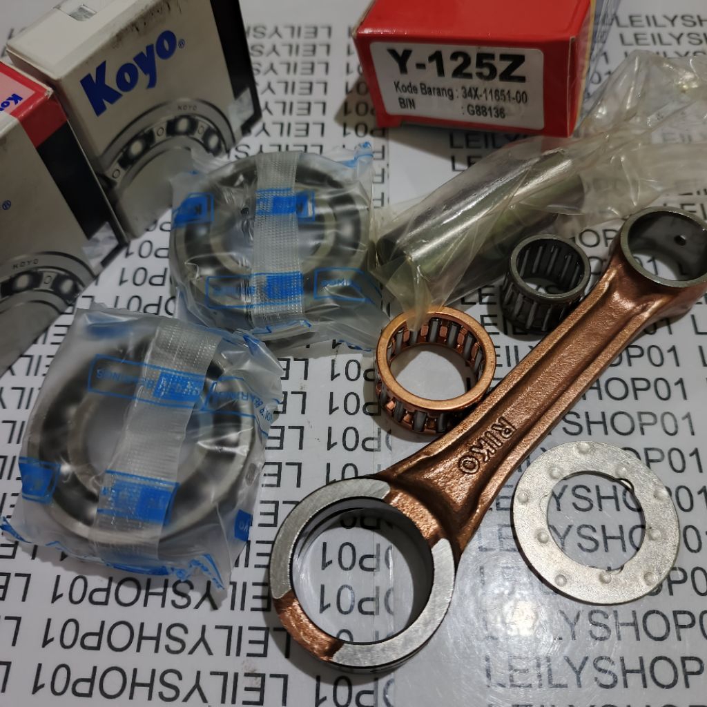 STANG SEHER Y 125 Z//CONROAD PISTON YAMAHA Y-125Z//Y125Z/Y 125 Z RIKO
