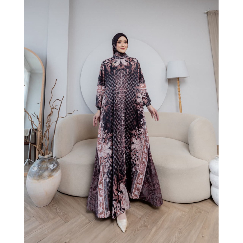 ชุด Syari Gamis Bashira สวยงาม By Alya Syari / Syari Gamis สวยงาม / ล่าสุด Gamis