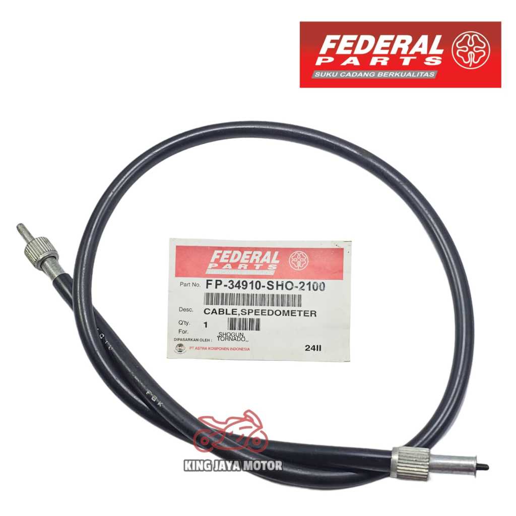 FEDERAL FP-34910-SHO-2100 SUZUKI SHOGUN สาย FEDERAL KILOMETER ดั้งเดิม