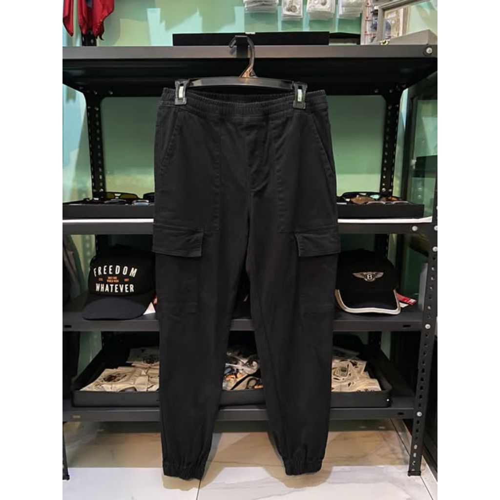 NII กางเกงจ็อกเกอร์ผ้าใบคาร์โก้แท้