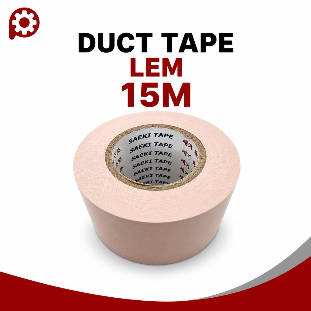 AC GLUE TAPE / DUCK GLUE TAPE / AC GLUE INSULATION SAEKI ยี่ห้อ 15 เมตร