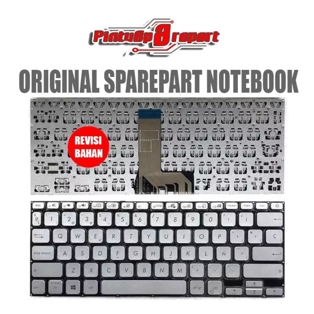 (ต้นฉบับภาษาอังกฤษ) คีย์บอร์ดต้นฉบับ ASUS VIVOBOOK A1400 A1400E A1400K A1400EA A1400KA A1400EA-FHD32