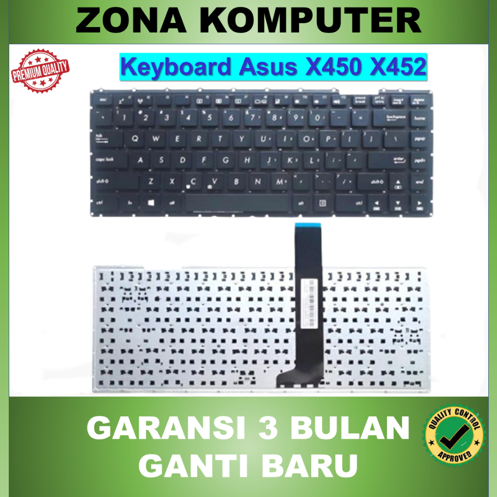 Asus X450 X452 P450 P450C P450CA P450CC P450L P450LA P450LAV P450LC X450C คีย์บอร์ด