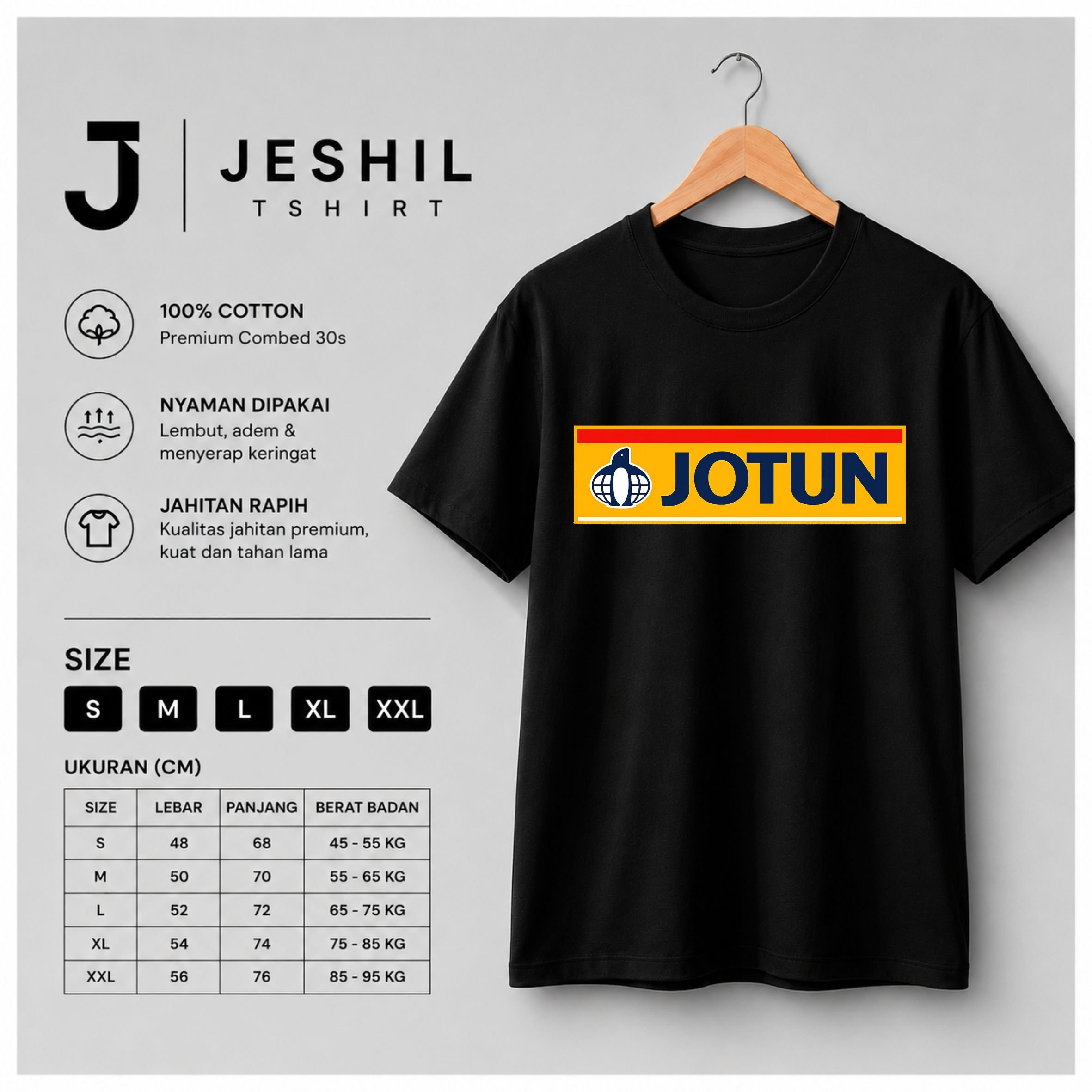 เสื้อยืด Jotun ผู้ใหญ่ Its Worth / เสื้อยืด Distro พรีเมี่ยม By Jeshile T-Shisrt