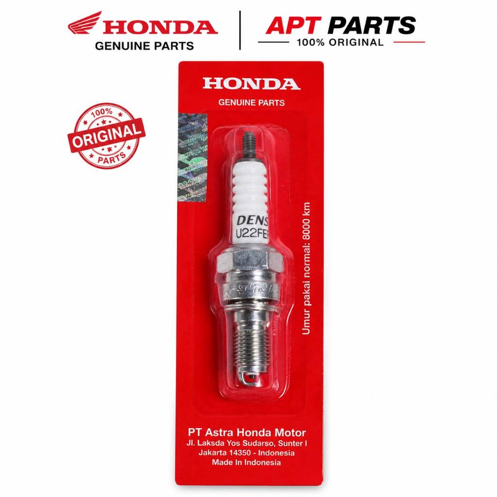 หัวเทียน HONDA U22FER9 DS Vario 110 เหล็กคาร์บอนโลหะผสมเซรามิก 9805957927