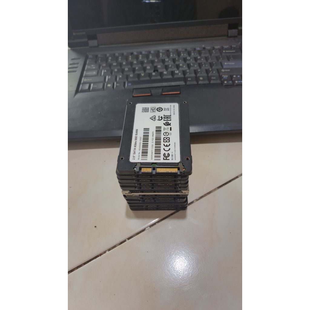 มือสอง 250GB SATA SSD สุ่มยี่ห้อ ถอดปกติ