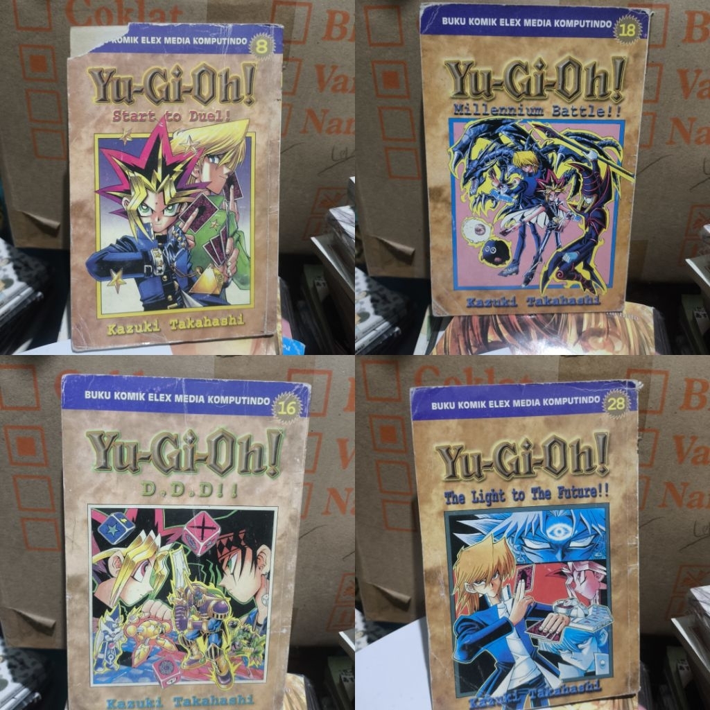 การ์ตูน Yu-gi-oh 8,16,18,28 / การ์ตูน Yu-gi-oh vol 8,16,18,28