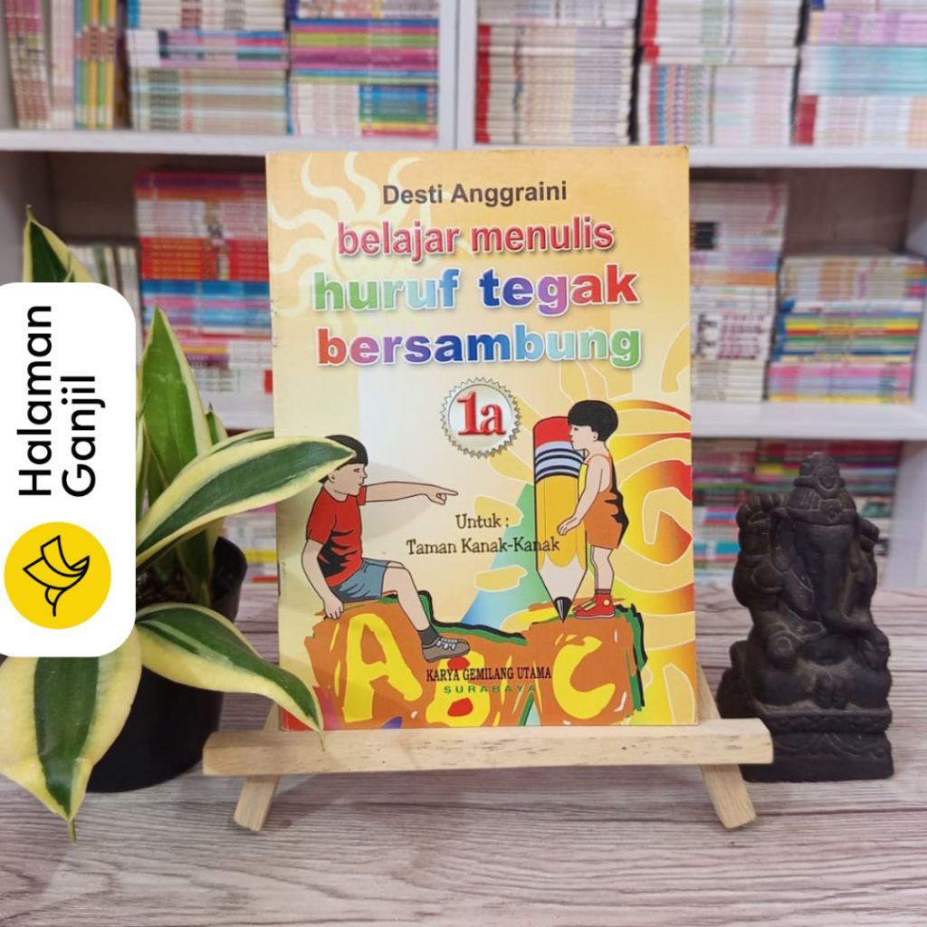 เรียนรู้การเขียนต่อตัวอักษรตรง 1a (สําหรับโรงเรียนอนุบาล) - Destiny Anggraini - Karya Gemang Utama