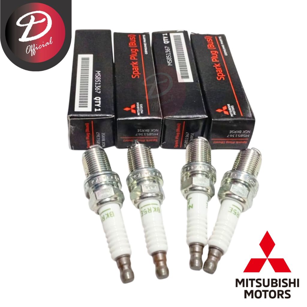 หัวเทียน BKR5E Mitsubishi Lancer Evo 4 CK4 1.15cc SEi GLXi 1997-2002 MS851367 อะไหล่แท้ Mitsubishi 1