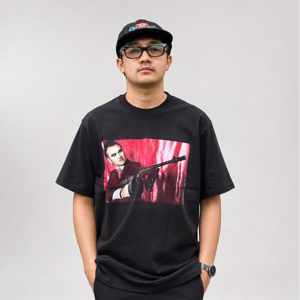MORRISSEY - YOU ARE THE QUERY TSHIRT สีดํา | เสื้อยืดวงดนตรี