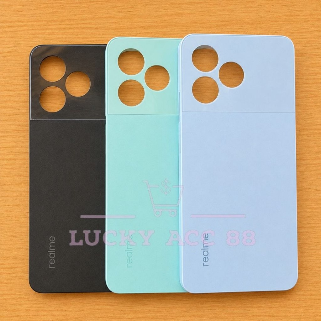 REALME NOTE 50 RMX3834 - ฝาหลังประตูหลัง Realme Note 50 RMX3834 Bekdor Casing Kesing Housing