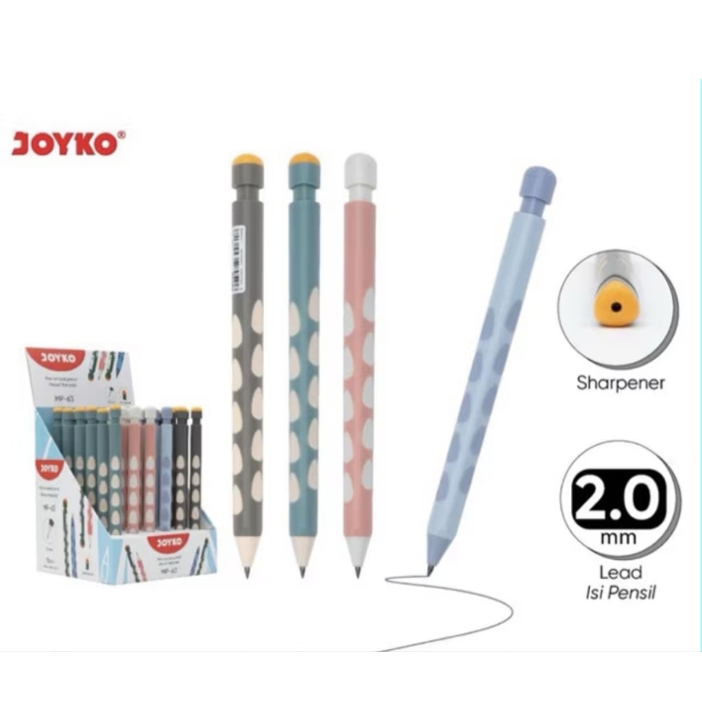 JOYKO MP-63 2.0MM MECHANICAL PENCIL / MECHANICAL PENCIL (1 ชิ้น)