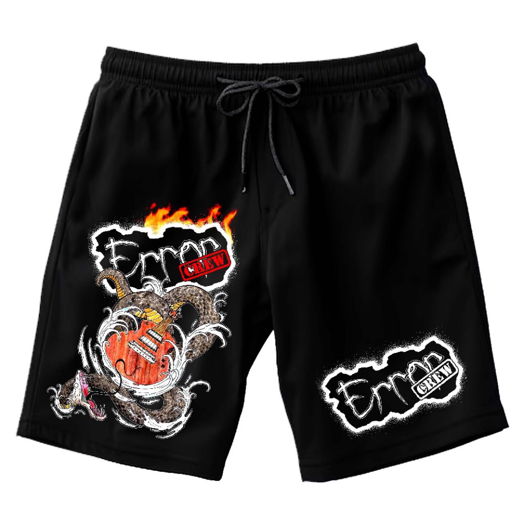 Short Error Crew / Kolor Band Punk Error Crew ฮิต
