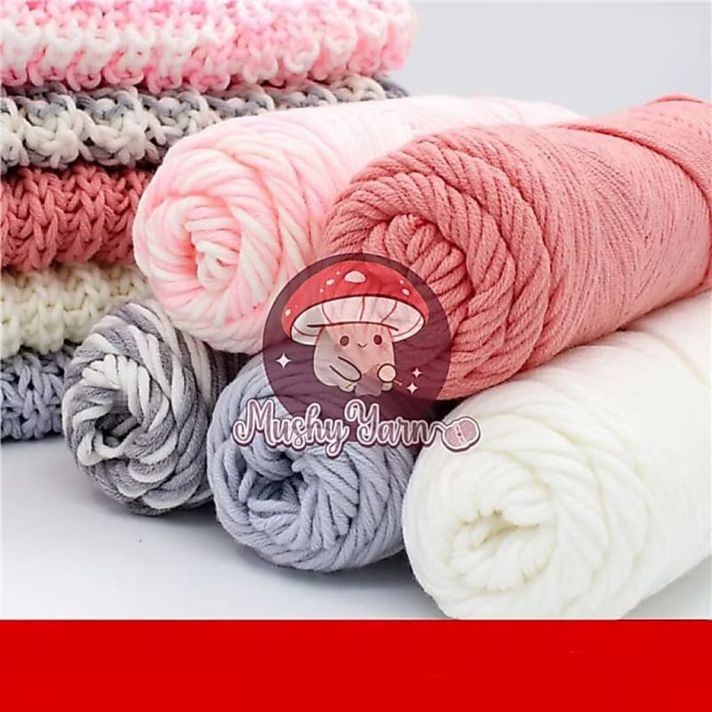 KATUN 31-72 ACRYLIC KNITTING YARN ACRYLIC YARN 8 PLY / ผ้าฝ้ายนม WORTHY YARN 8 PLY / ผ้าฝ้ายนม 8PLY 