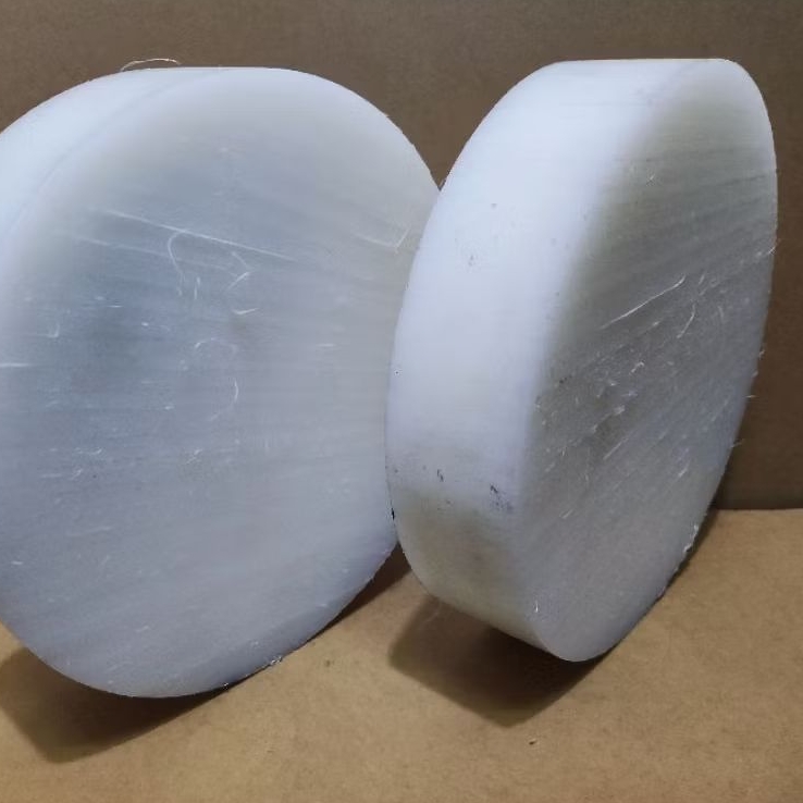As hdpe / pe ไนลอนแถบสีขาว เส้นผ่านศูนย์กลางที่กําหนดเอง 60 มม