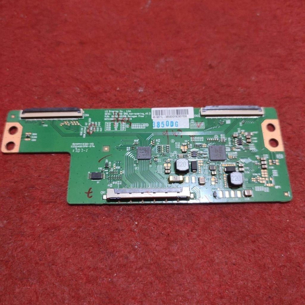 TKON TCON T KON T CON TIKON TICON TIMING CONTROL TV LG 49LJ510 49LJ510T