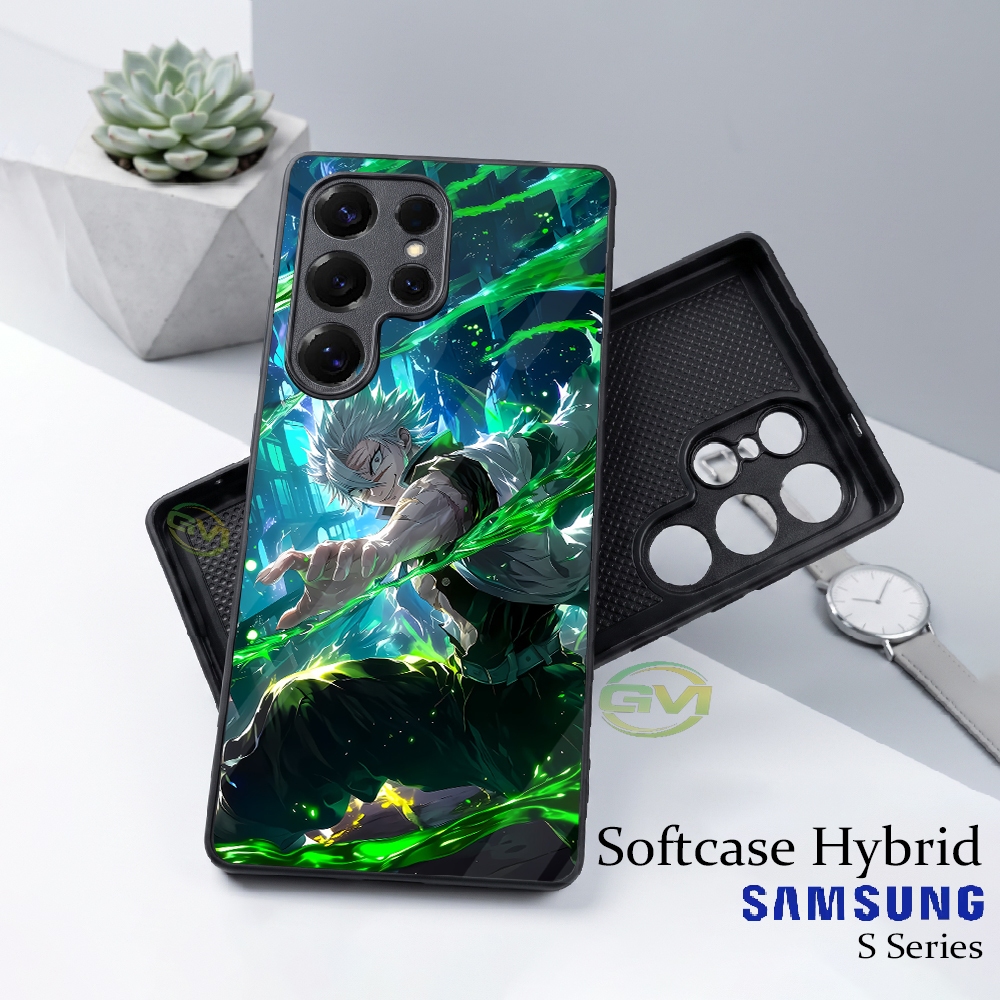 Samsung S21 S22 S23 S24 S25 S26 Ultra Glass Softcase |GM73| เคสซัมซุง | Mika Hp S21ultra S22ultra S2