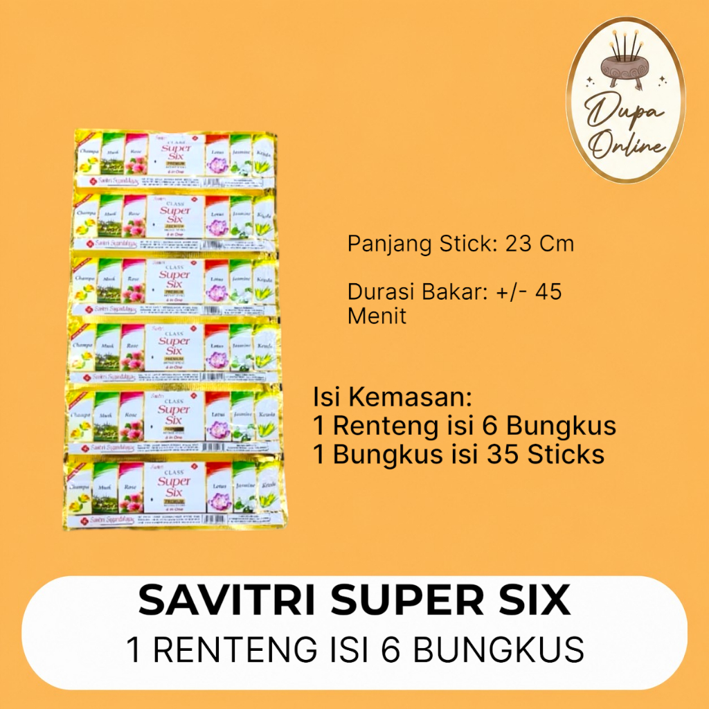 หลังจากอินเดีย SAVITRI SUPER SIX 6S RENTENG