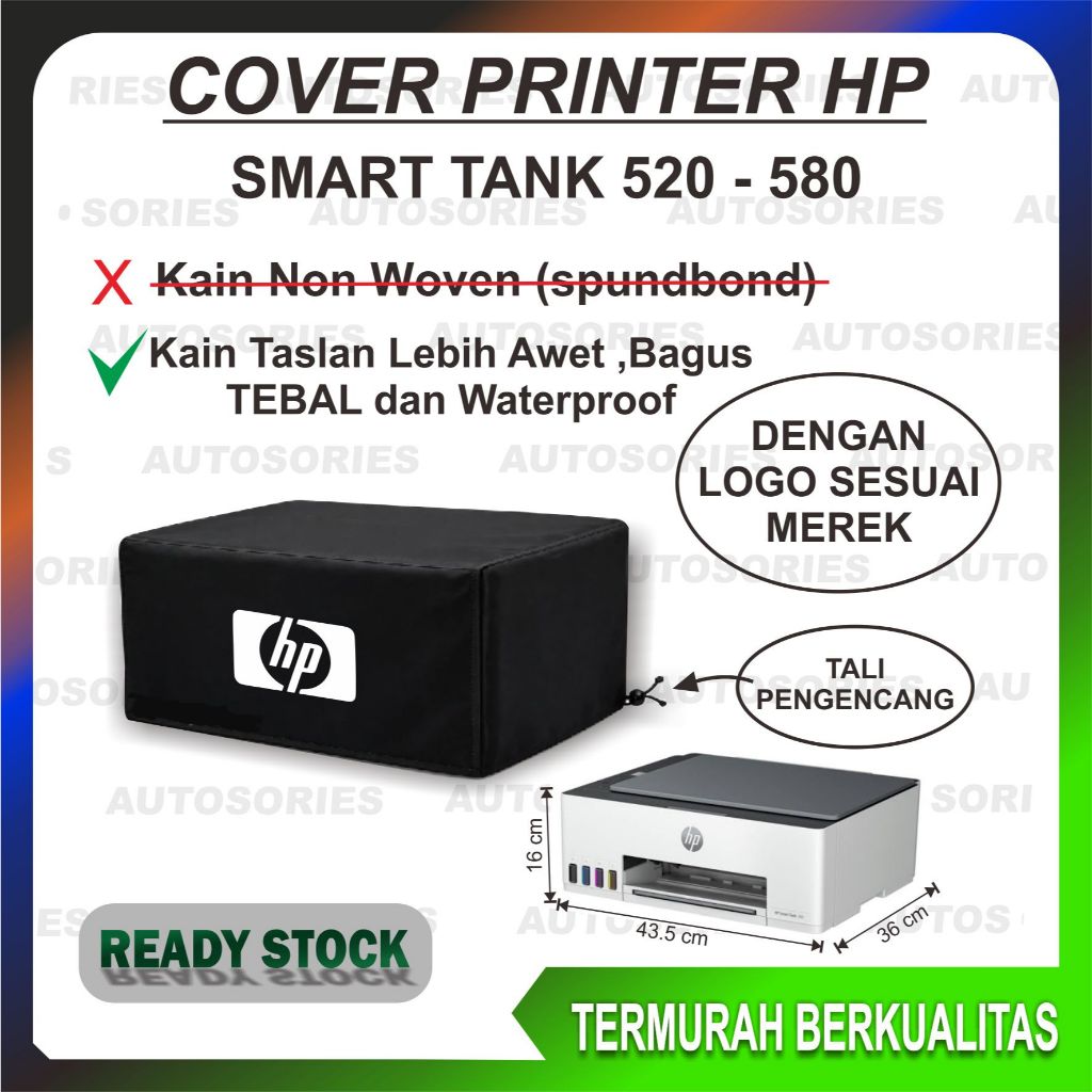 ฝาครอบเครื่องพิมพ์ HP Smart Tank 520/580