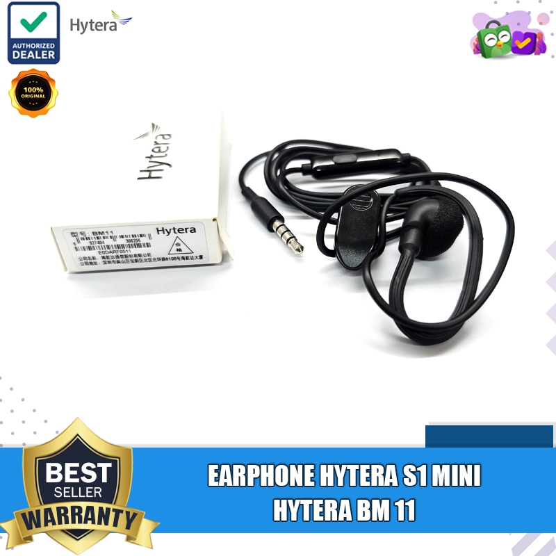 HYTERA หูฟัง S1 Mini BM 11 Earset Hytera BM 11 สําหรับ S1 Mini Earpiece Hytera S1 Mini