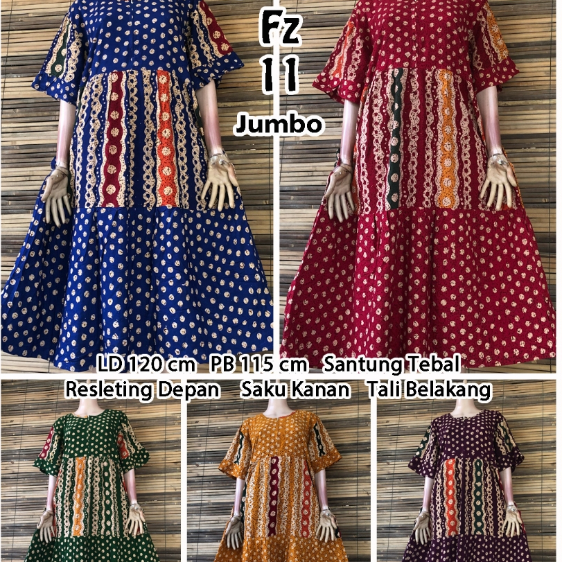 [SERIES OF 5 ชิ้น] KUINA CANDA JUMBO DRESS