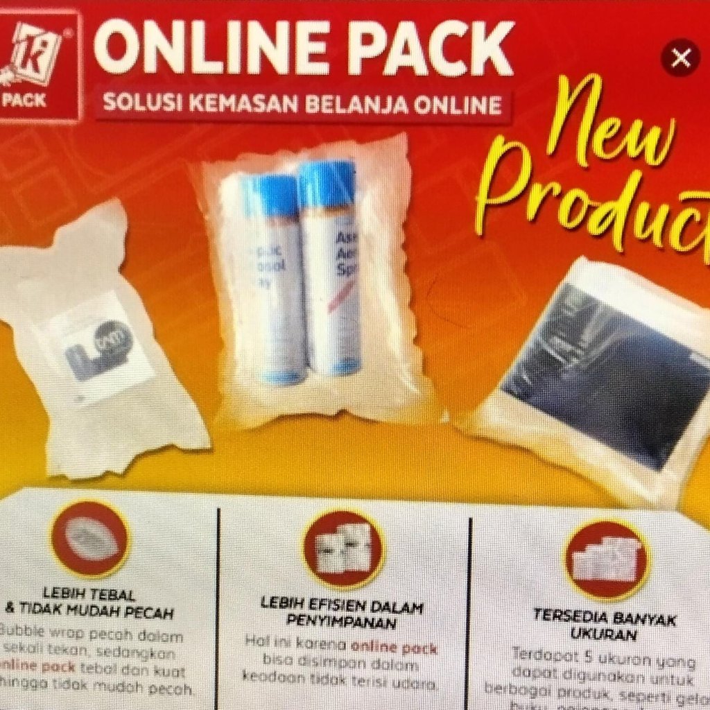 K Pack Online Pack - นวัตกรรมใหม่ บรรจุภัณฑ์นิรภัย จัดส่งสินค้าออนไลน์ 7,500