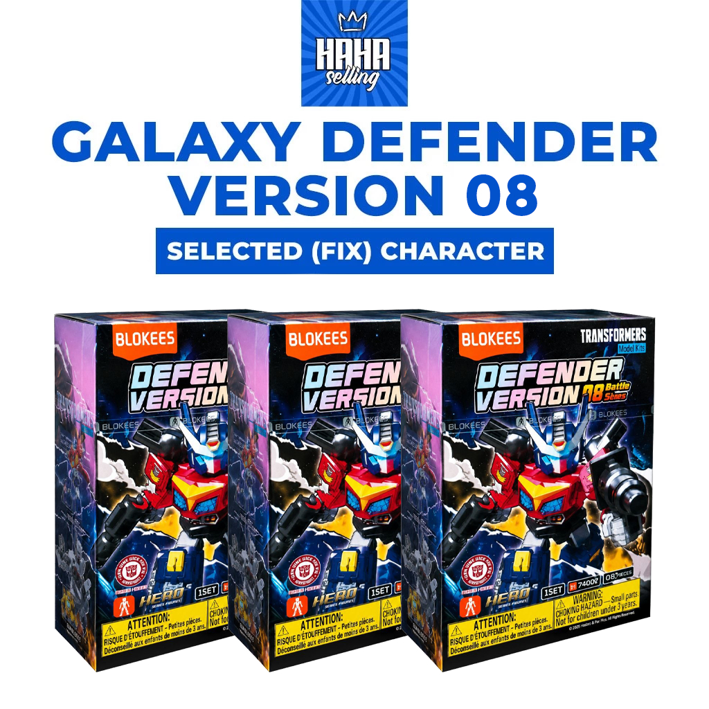 BULUKE Transformers Defender 08 Selected (FIX) - GDV 08 - GVD Action Figure Bricks - Haha Selling