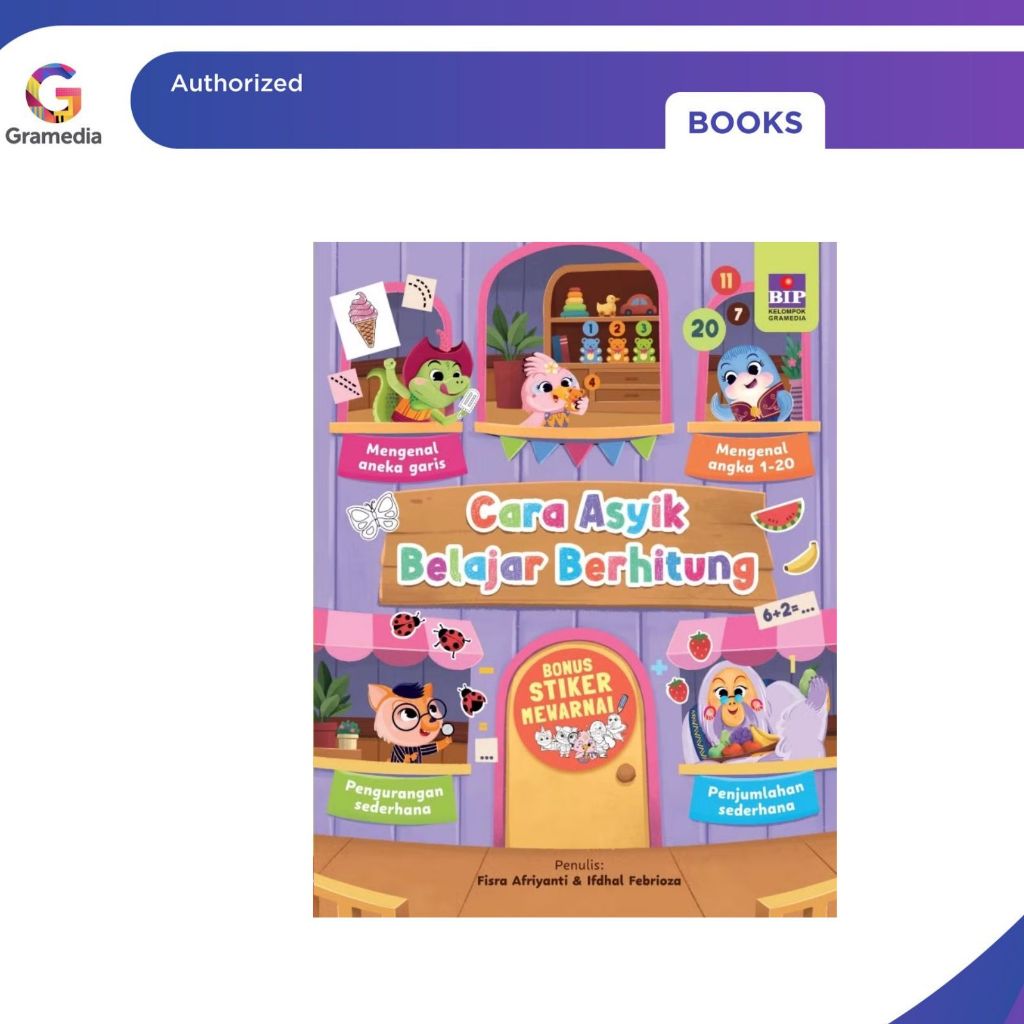 Gramedia Pekanbaru - HOW TO LEARN TO COUNT (BIP BIP)