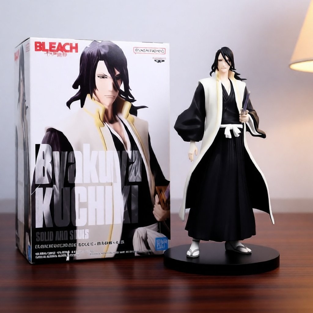 ฟิกเกอร์ Banpresto Bleach Byakuya Kuchiki Solid and Souls