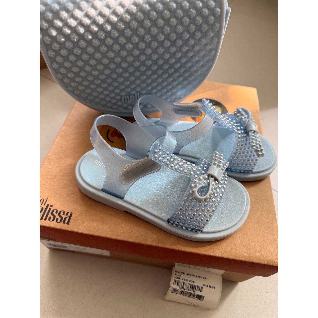 MINI MELISSA Melissa Kids Mini Sandals Bb สีฟ้า