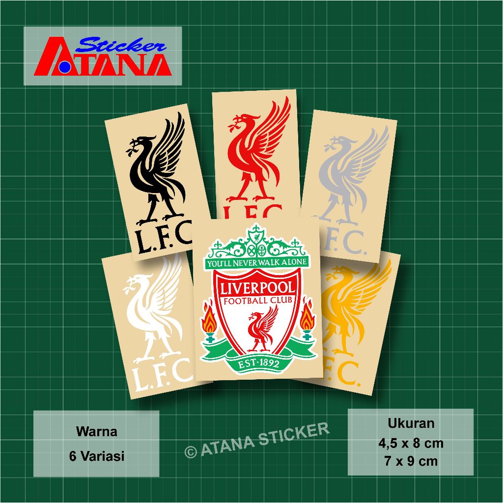 HP Liverpool FC LFC โลโก้สัญลักษณ์ฟุตบอล Reds Anfield YNWA Youll Never Walk Alone Football Club ตัดส