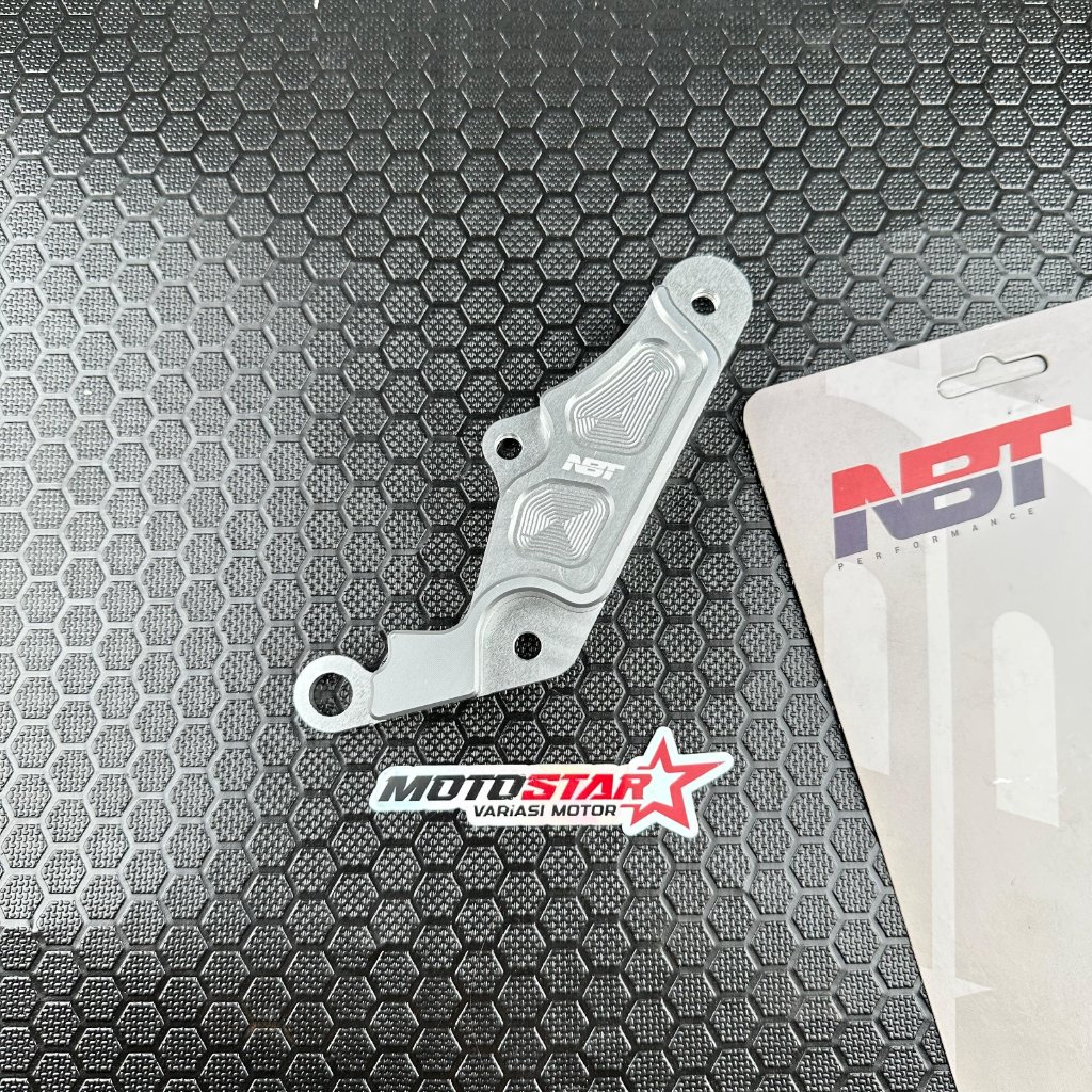BRACKET CALIPER 260MM NISSIN 1P / ORIGINAL HONDA ALUMINIUM T6 VARIO, BEAT, SCOOPY INJECTION (KALIPER