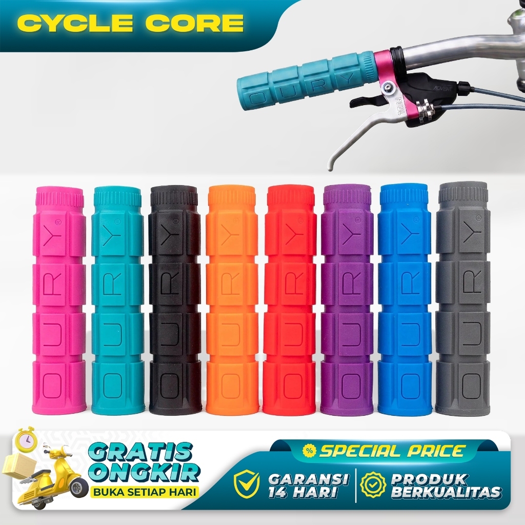 จักรยาน Hand Grip OURY V2 Single Compound MTB จักรยานพับ Fix