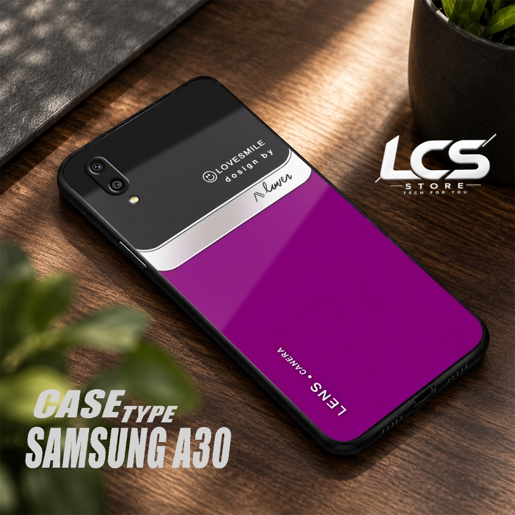 Softcase SAMSUNG A30 Casing Glossy SAMSUNG A30 Case Glossy Cessing Hp Protector Hp Accessories