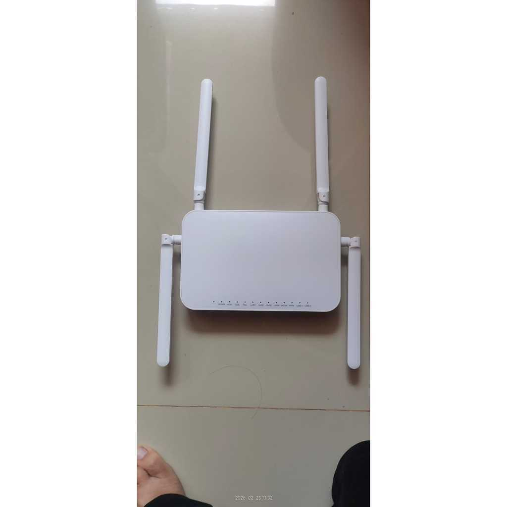 MODEM F670L XPON ใหม่ DUAL BAND (2.5G & 5G) 4 ANTENNAS เท่านั้น