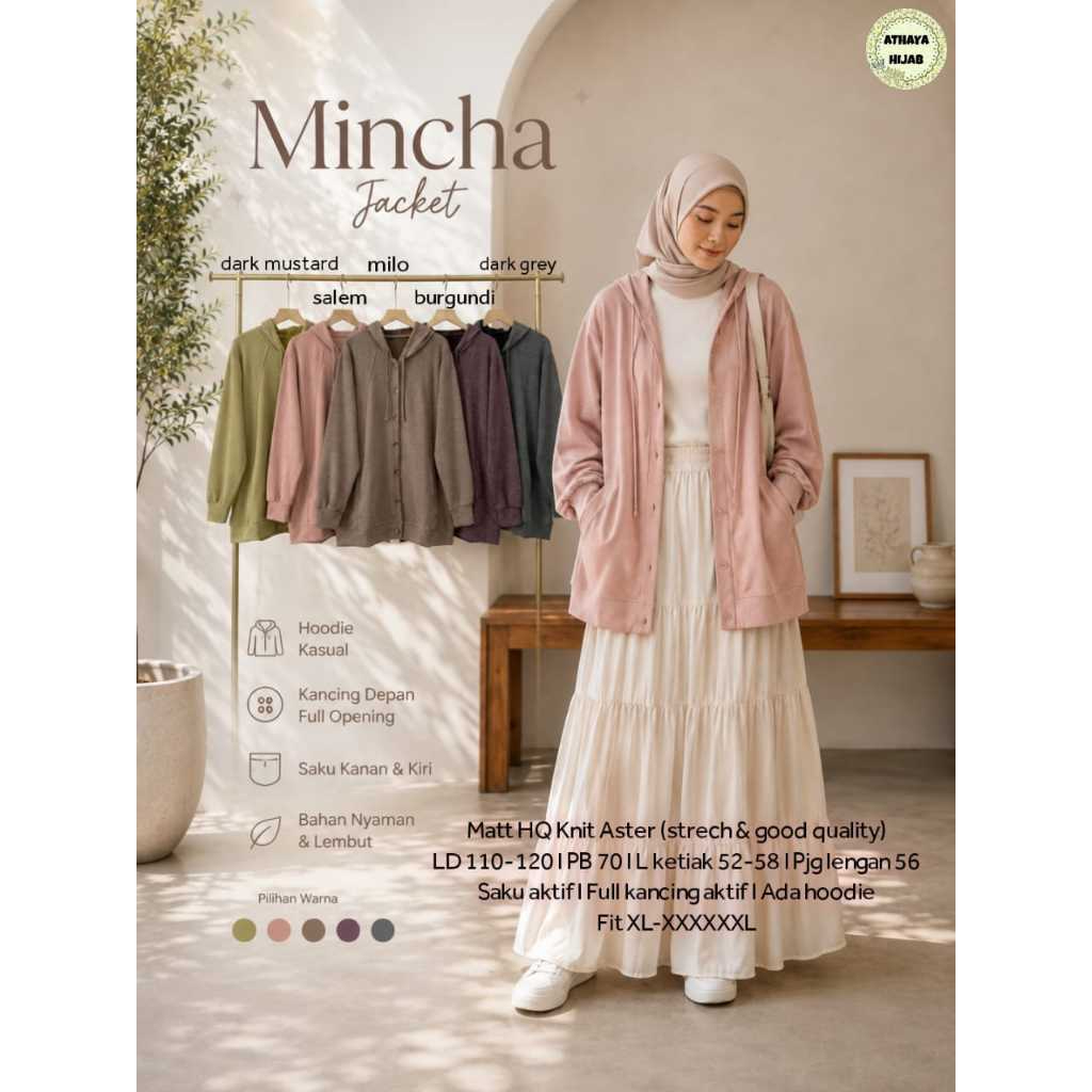 เสื้อผ้าผู้หญิง HQ MINCHA JACKET จาก AtHAYA FASHION STORE