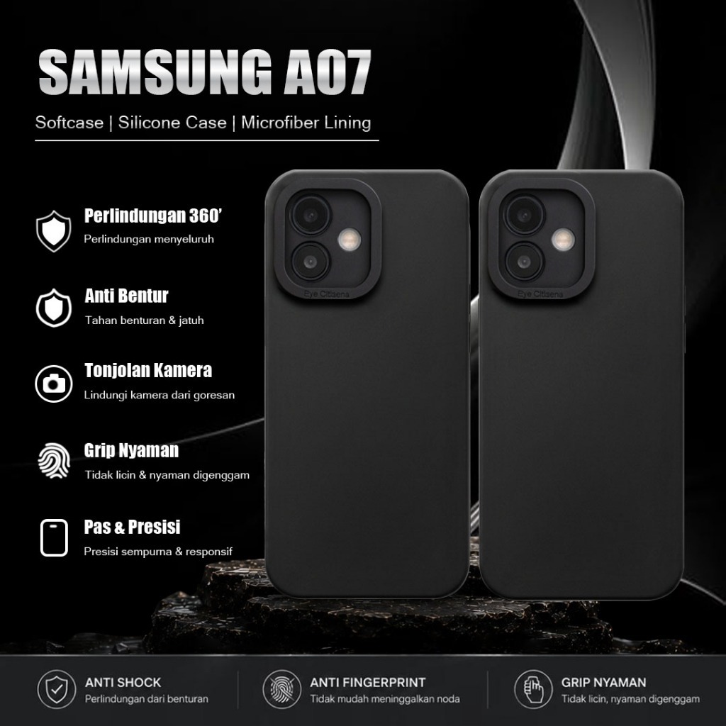 Softcase HP สําหรับ Samsung A07 - เคส HP สําหรับ Samsung A07 - ปลอก HP สําหรับ Samsung A07 - ตัวป้อง