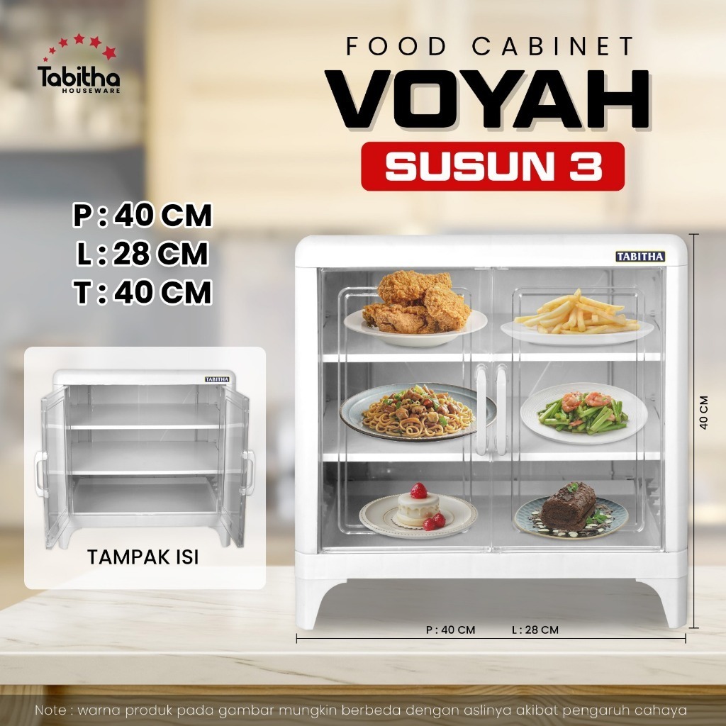 ใหม่ 3-TIER SUUN TABITA VOYAH ภาชนะเก็บอาหาร - 3-TIER / 3-TIER